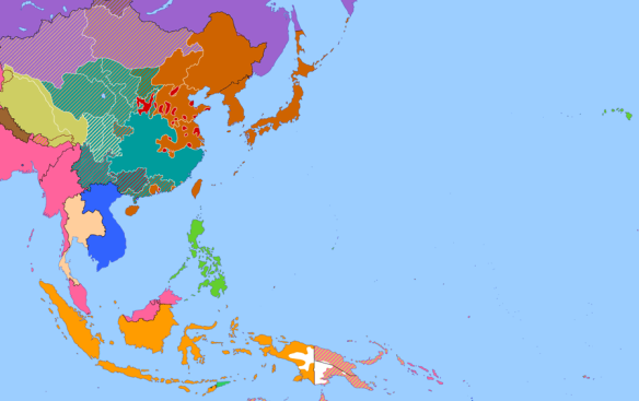 East Asia in 1939